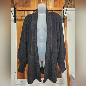 Women's Black Cardigan Sweater